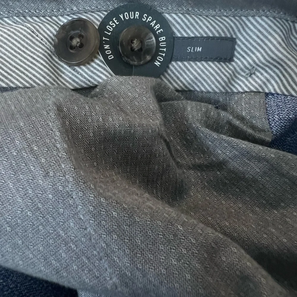 Bonobos Light Blue Linen Dress Pants Summer 34/28